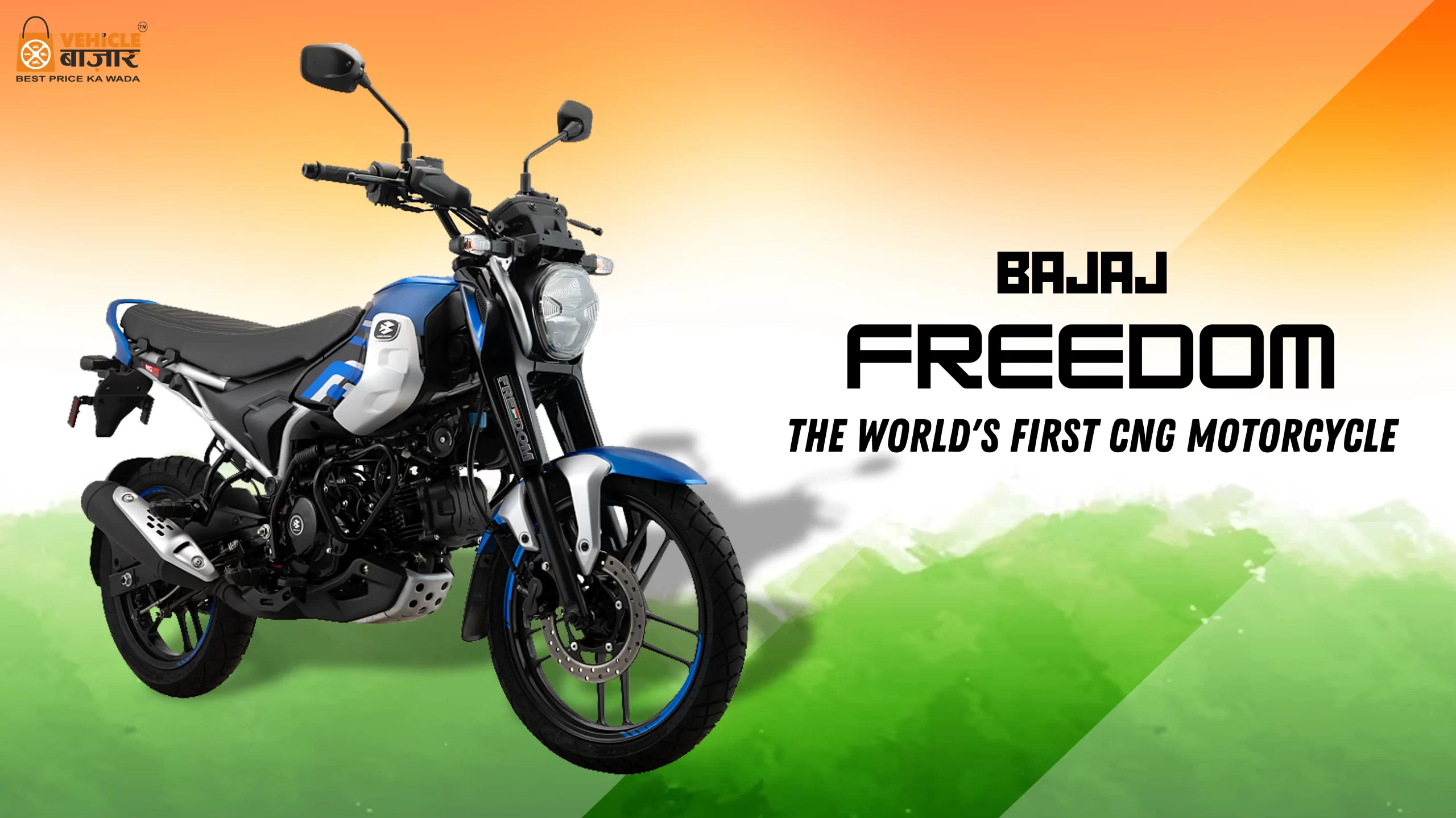 Bajaj Freedom 125 : The World's First CNG Motorcycle - Can CNG Power Take Over the Motorcycle World?