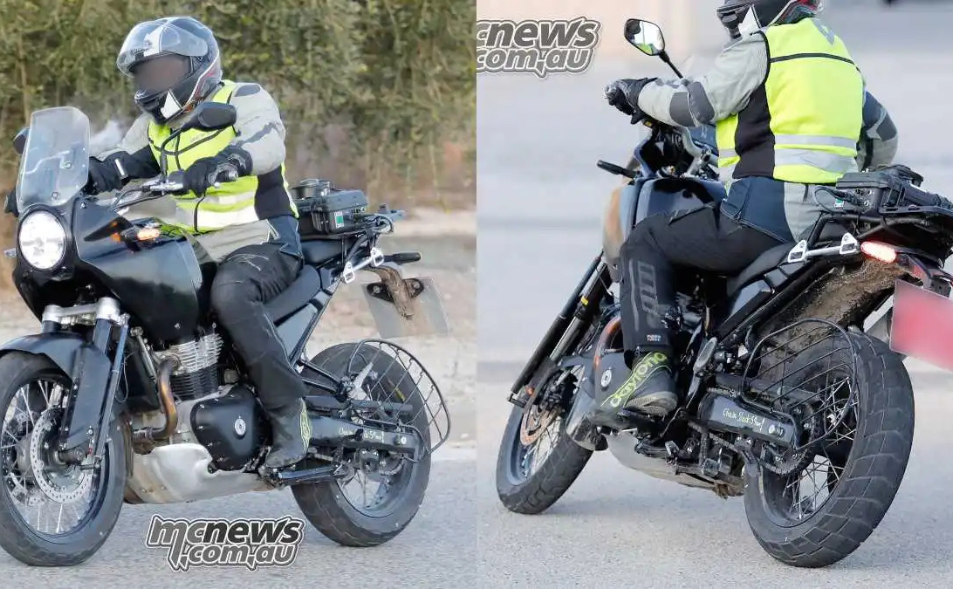 Is the Royal Enfield Himalayan Twin a 650cc or 750cc? Spotted Testing!