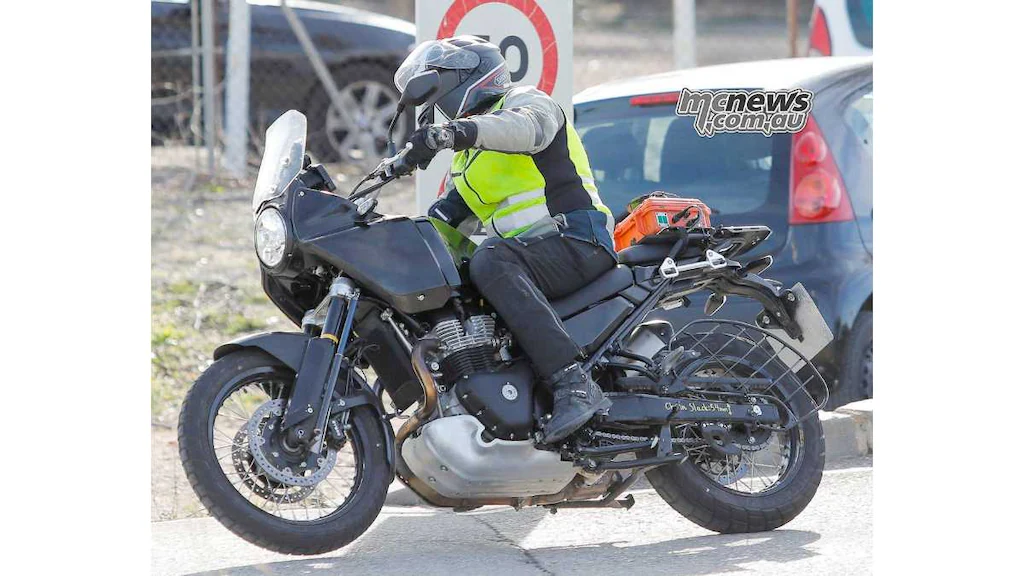 :- Royal Enfield Himalayan Twin a 650cc or 750cc